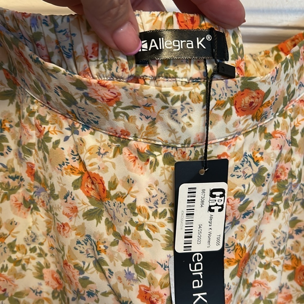 Allegra K skirt beautiful colors - Picture 2 of 7